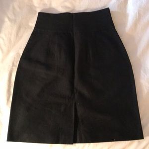 Theory Size 2 black skirt